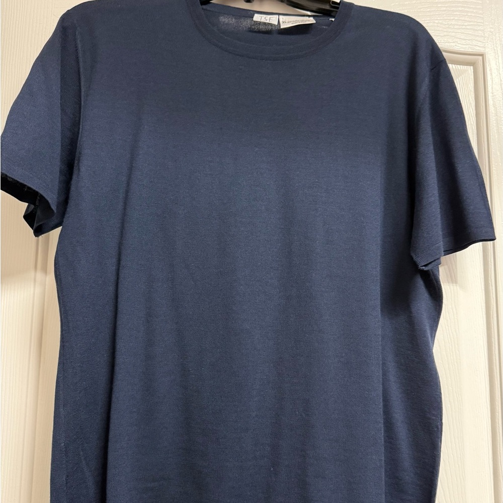 TSE Deep Blue Short Sleeve Tee